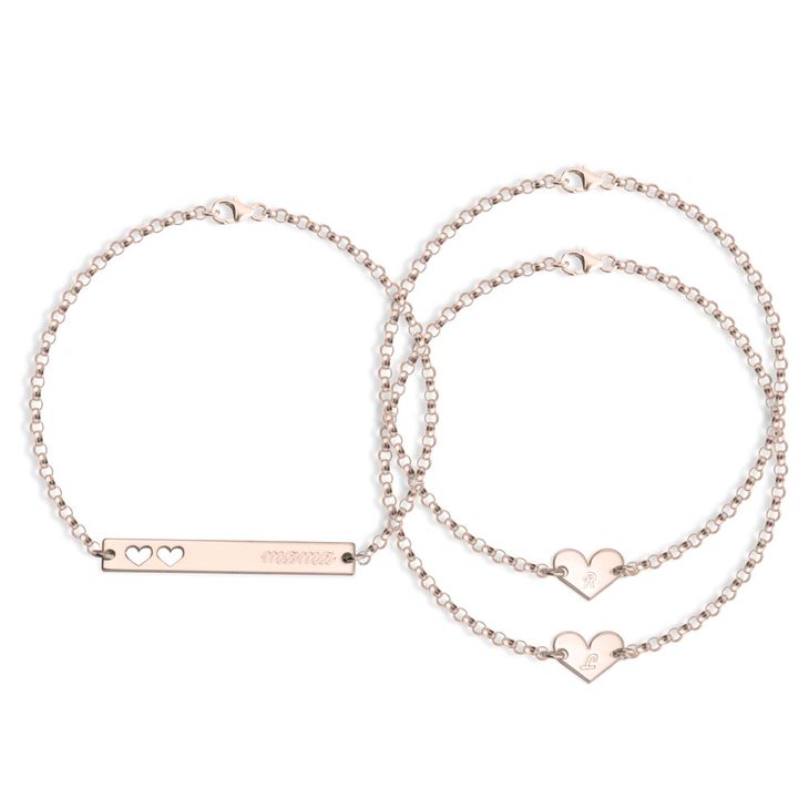 Mother Daughter Bracelet Set